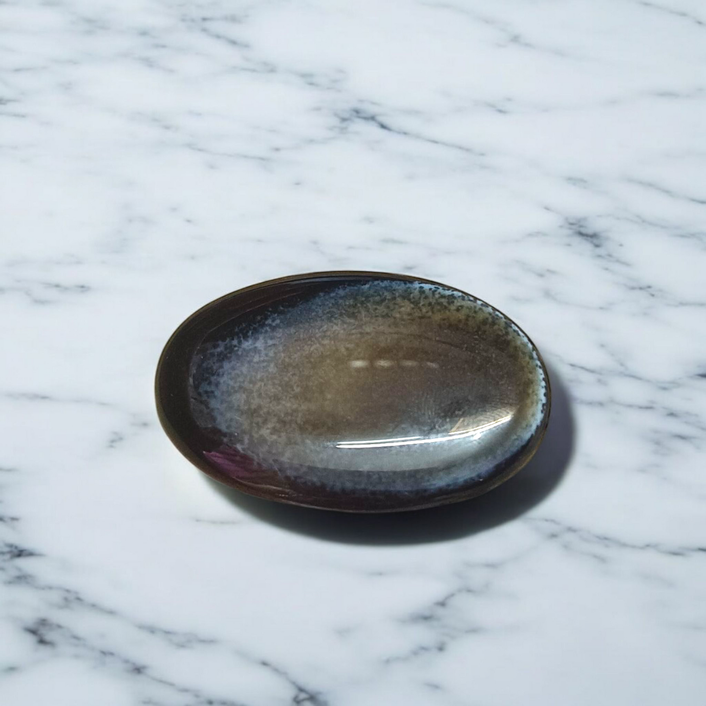 Natural Lab Certified Black Sulemani Hakik Stone for Spiritual Protection and Balance