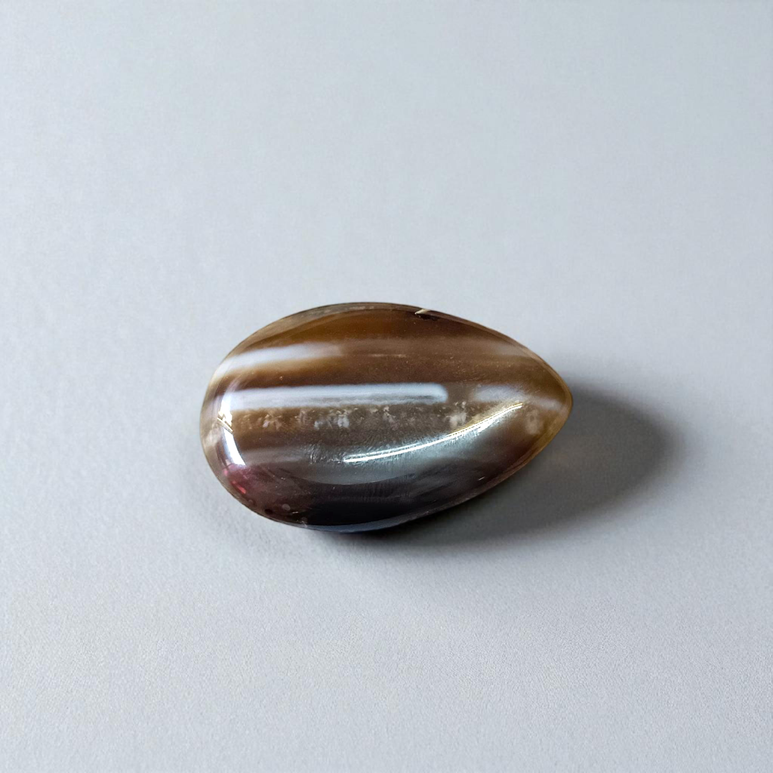 Natural Lab Certified Black Sulemani Hakik Stone for Spiritual Protection and Balance