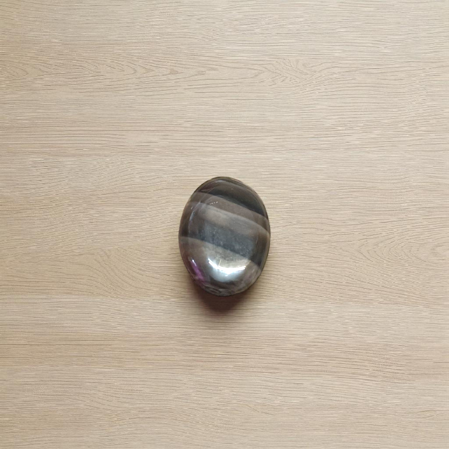 Natural Lab Certified Black Sulemani Hakik Stone for Spiritual Protection and Balance
