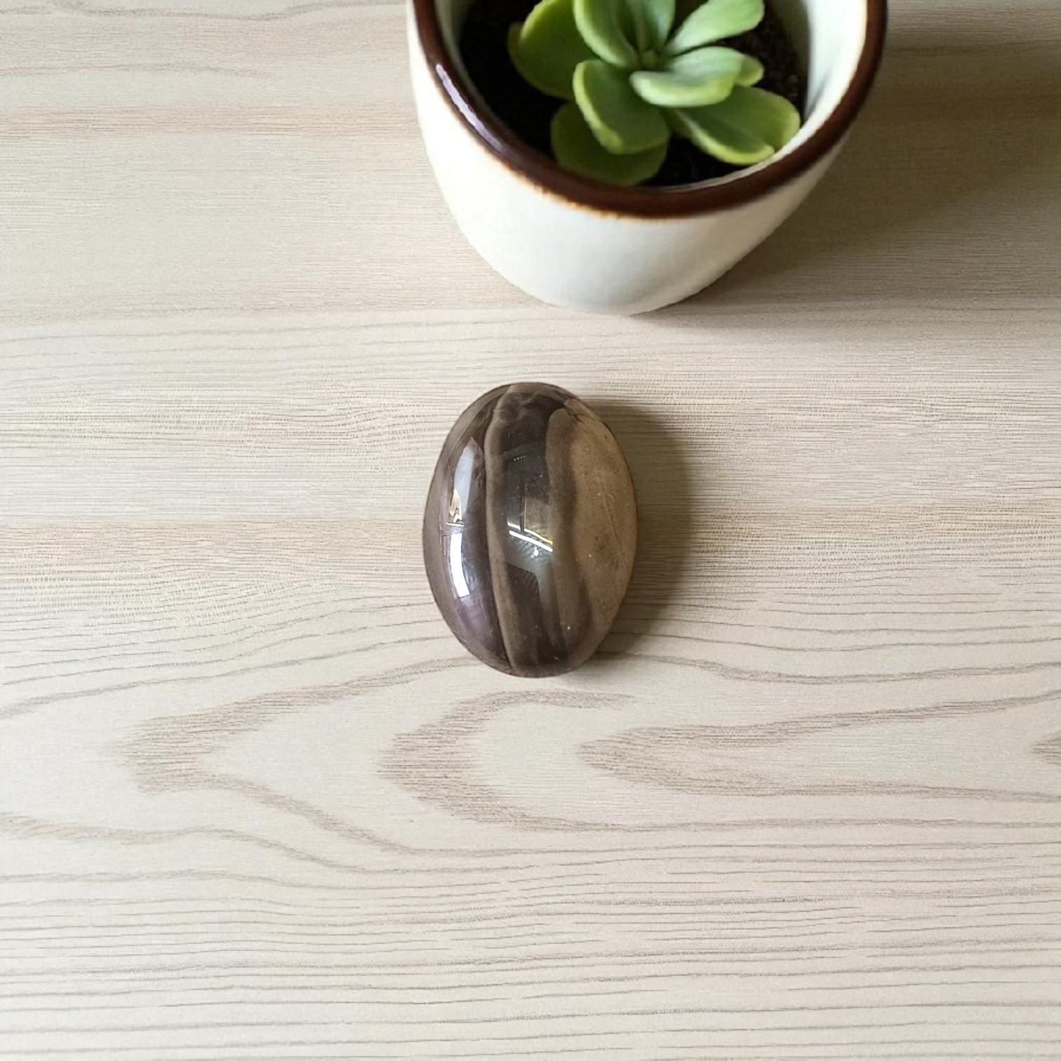 Natural Lab Certified Black Sulemani Hakik Stone for Spiritual Protection and Balance