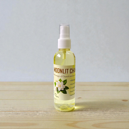 Natural Moonlit Chameli Spray Attar 100ML set of two bottles with jasmine floral fragrance packaging