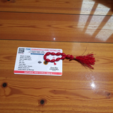 Natural Red Coral Finger Mala 9+1 Beads Lal Moonga Mala 8-9mm Lab Certified