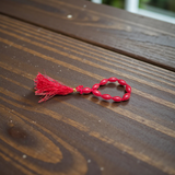 Natural Red Coral Finger Mala 9+1 Beads Lal Moonga Mala 8-9mm Lab Certified