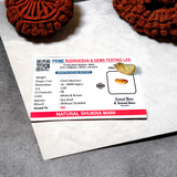 Natural Shukra Mani (White Sapphire) – Lab Certified, Unstudded Planetary Gemstone for Beauty, Love & Prosperity by Gurupujan