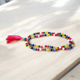 Navratan/Navgrah Mala with 108+1 natural gemstone beads, ideal for spiritual and astrological use, suitable for men and women