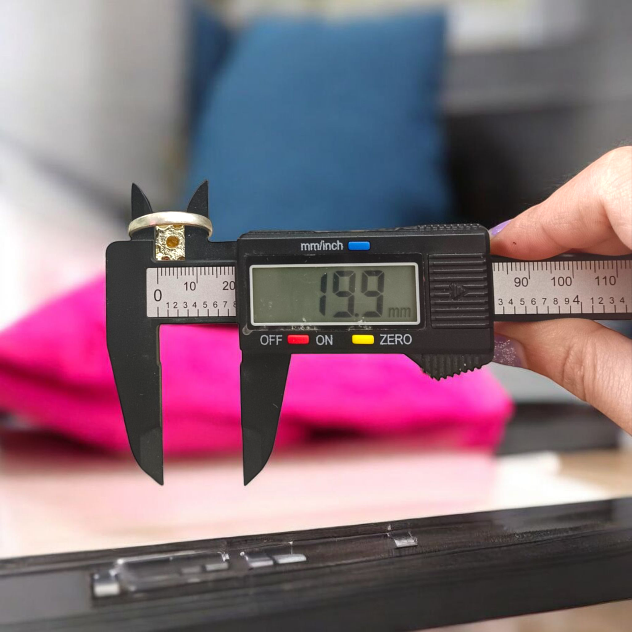 Navratan Ring with Nine Gemstones | Oval Shape – Spiritual and astrological ring offering prosperity, protection, and balance through the power of Navratan gemstones