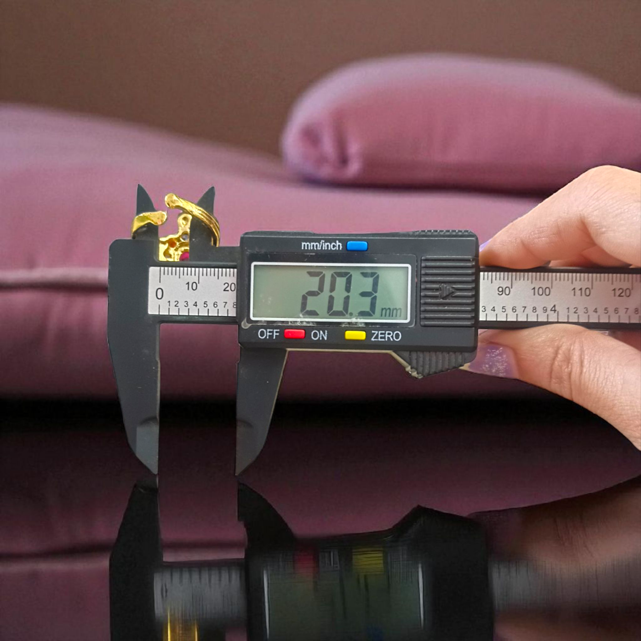 Navratna Kachua Ring | Adjustable Gold Plated Ring with Nine Gemstones for Prosperity, Health, and Spiritual Protection