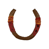 Original Black Horse Shoe with Ring, symbolizing good luck and protection, used as a decorative and spiritual item.