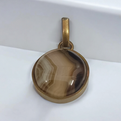 Original Black Sulemani Pendant - Lab Certified – Spiritual Jewelry for Focus and Emotional Stability