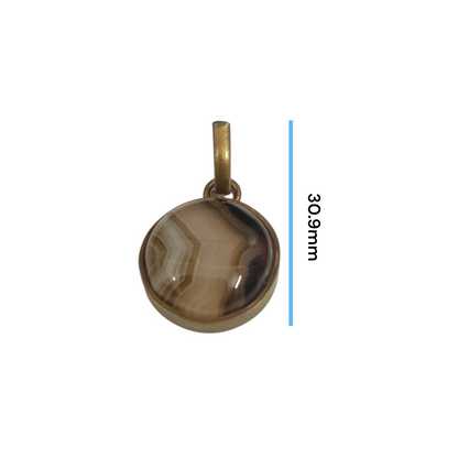 Original Black Sulemani Pendant - Lab Certified – Spiritual Jewelry for Focus and Emotional Stability