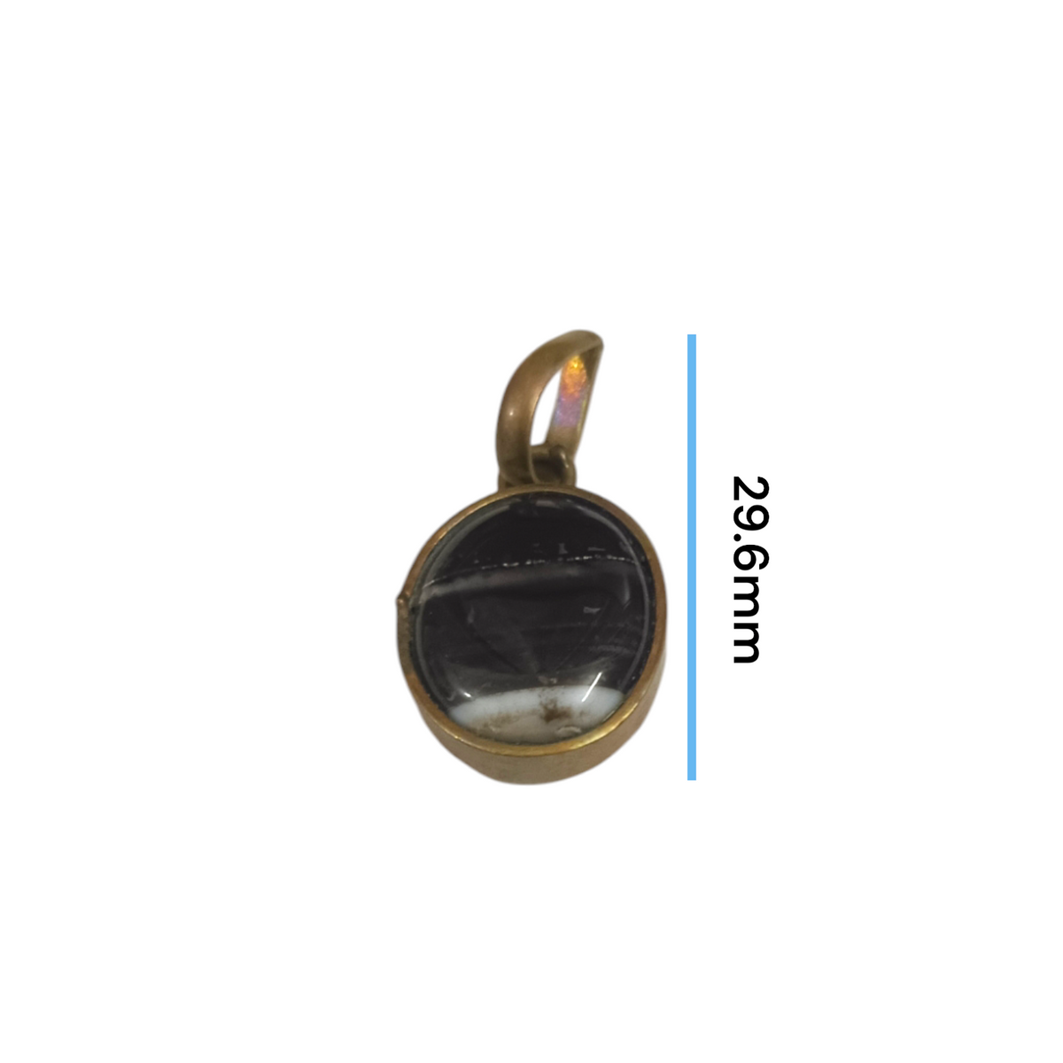 Original Black Sulemani Pendant - Lab Certified – Spiritual Jewelry for Focus and Emotional Stability