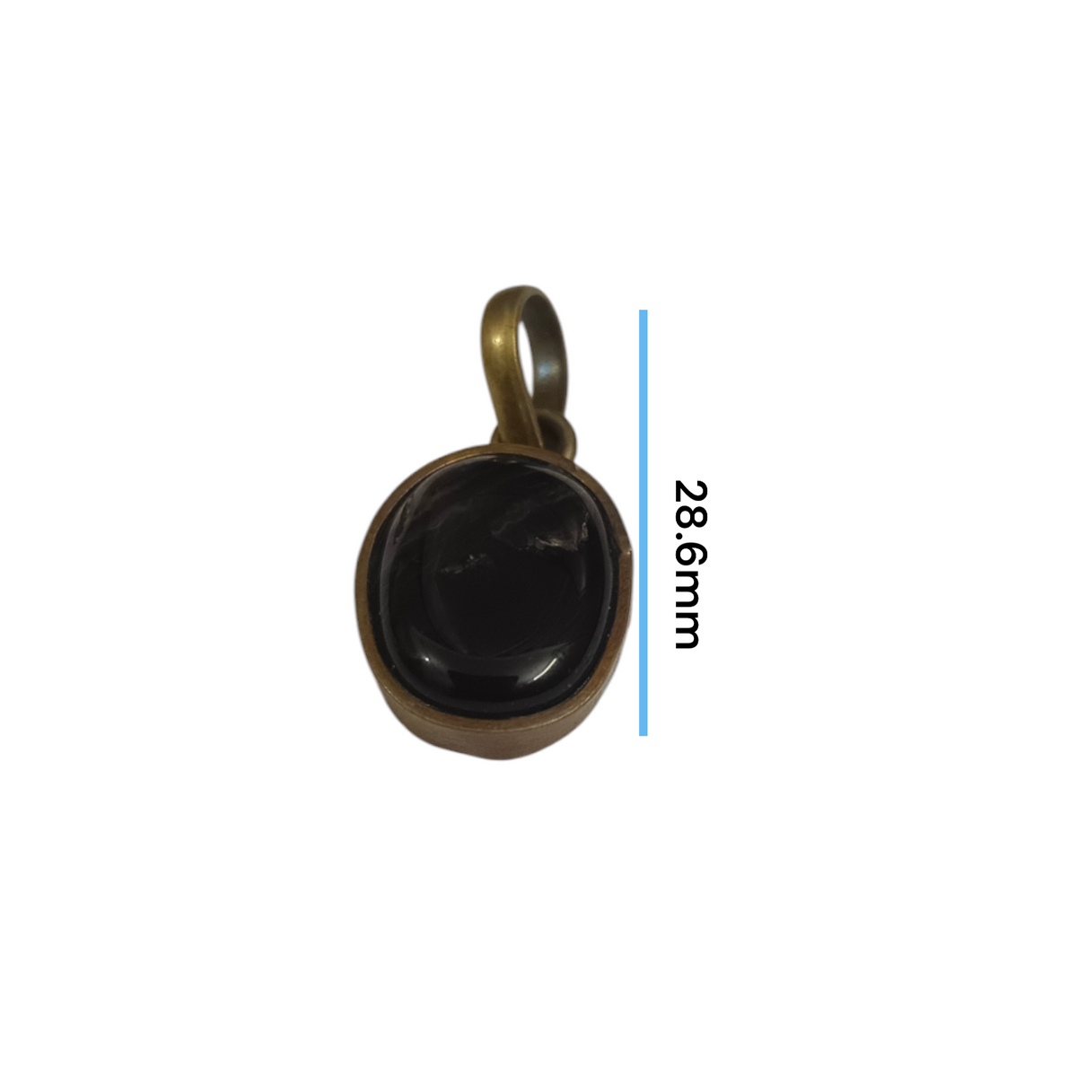 Original Black Sulemani Pendant - Lab Certified – Spiritual Jewelry for Focus and Emotional Stability