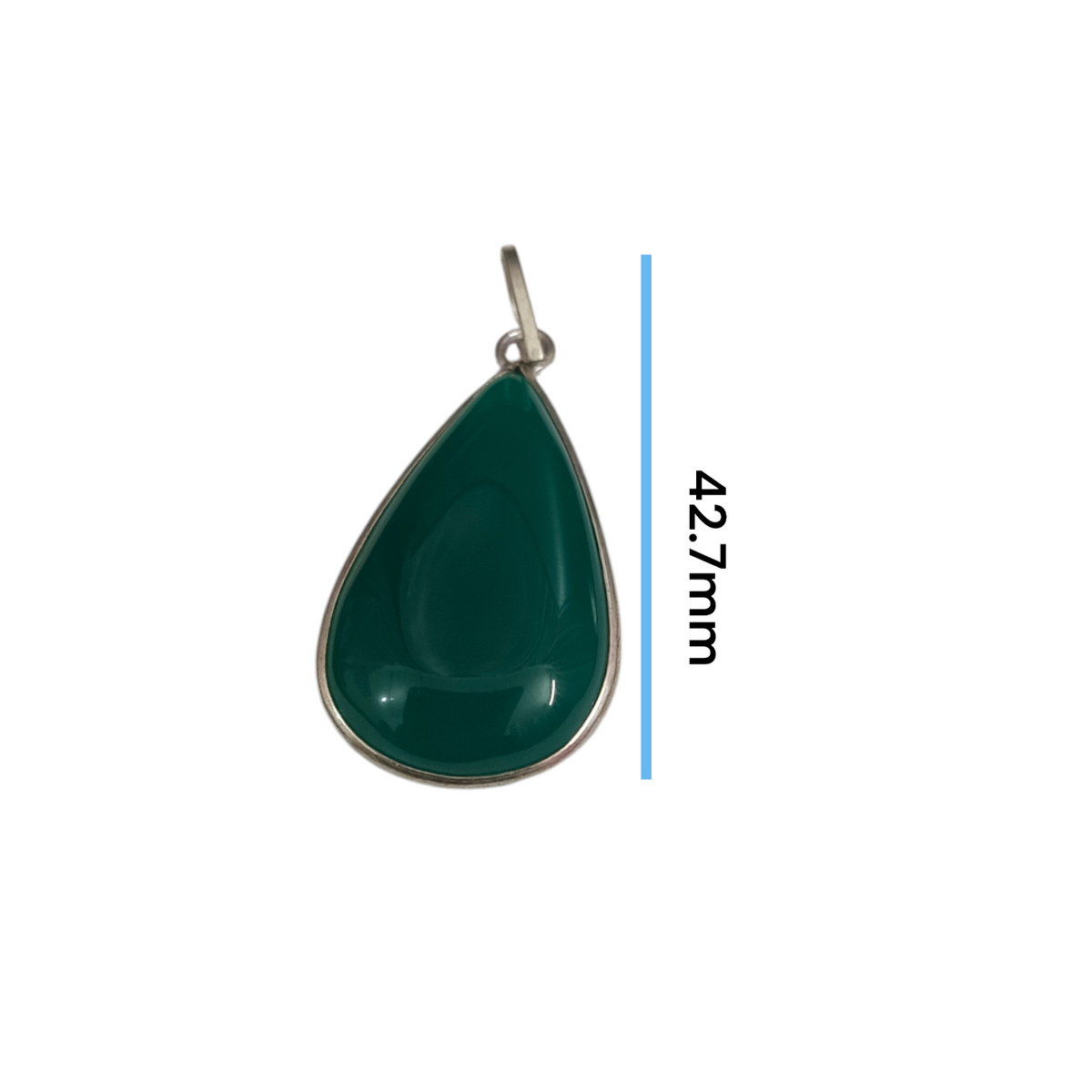 Original Green Sulemani Pendant – Lab Certified for Protection from Negative Energies