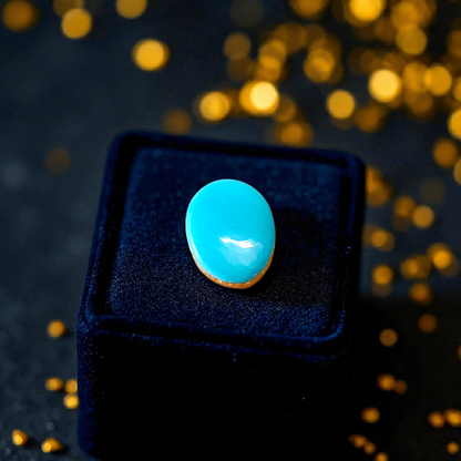 Original Turquoise (Firoza) Stone – Natural Blue-Green Healing Crystal for Communication and Protection