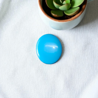 Original Turquoise (Firoza) Stone – Natural Blue-Green Healing Crystal for Communication and Protection