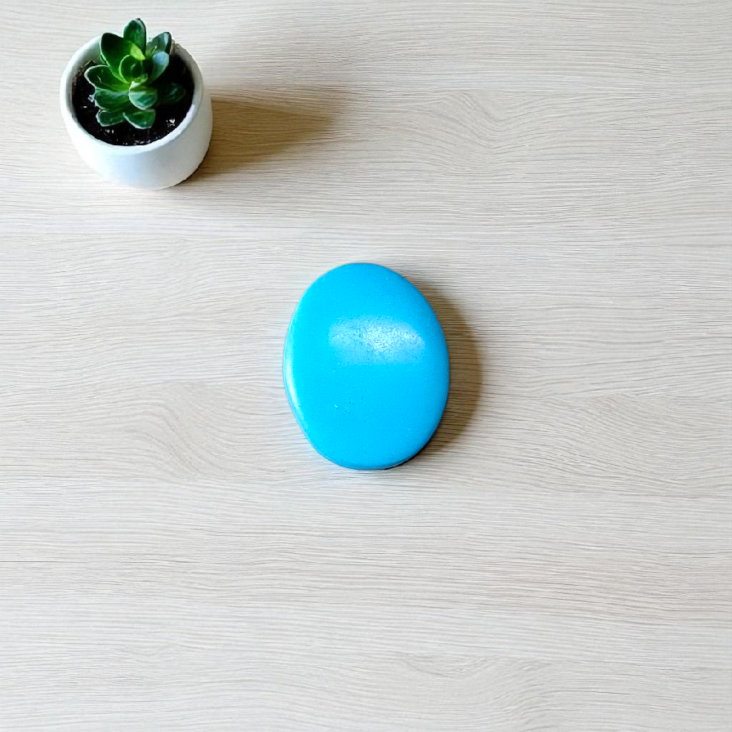 Original Turquoise (Firoza) Stone – Natural Blue-Green Healing Crystal for Communication and Protection