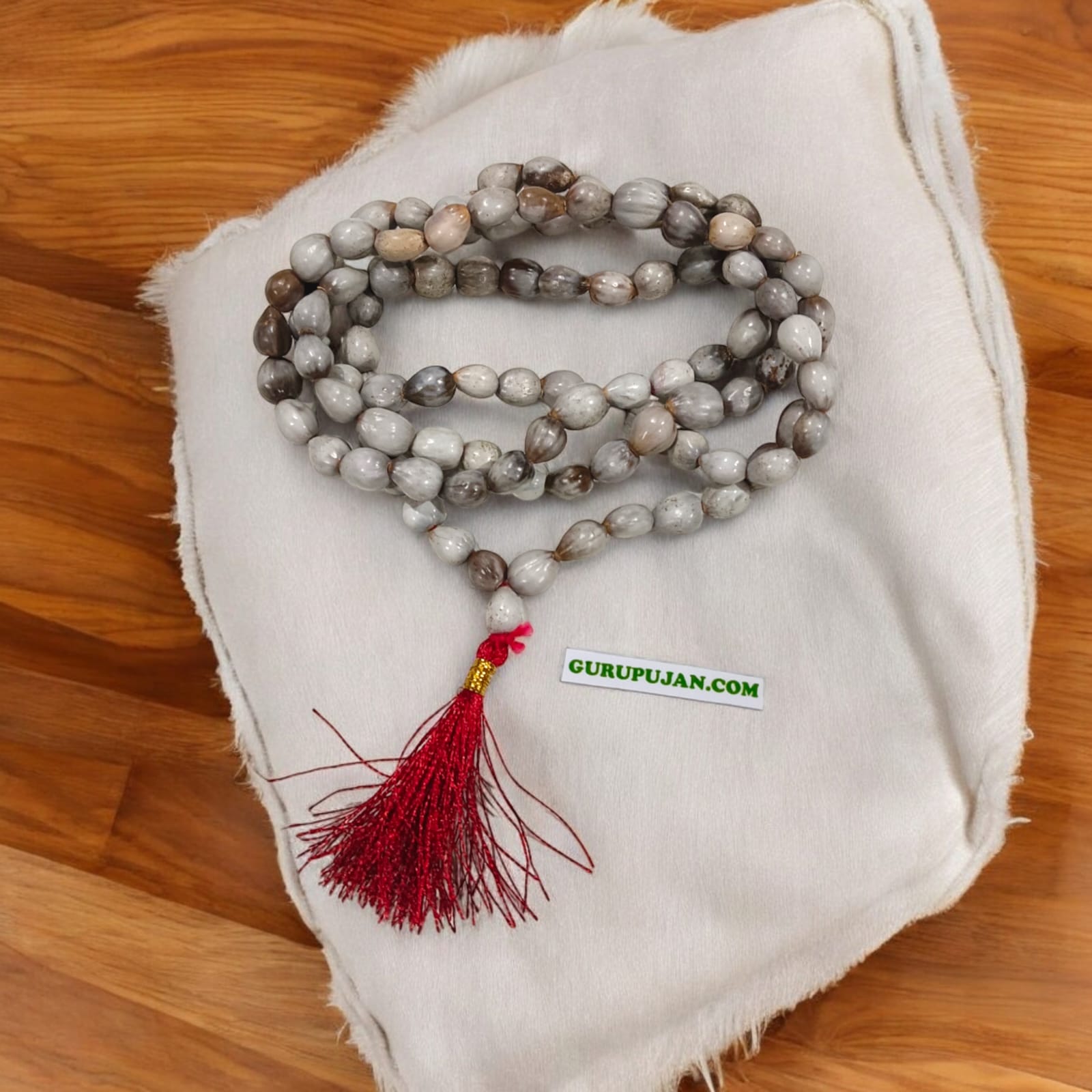 Original Vaijanti Mala with pure beads and lab certification for divine attraction and relationship improvement