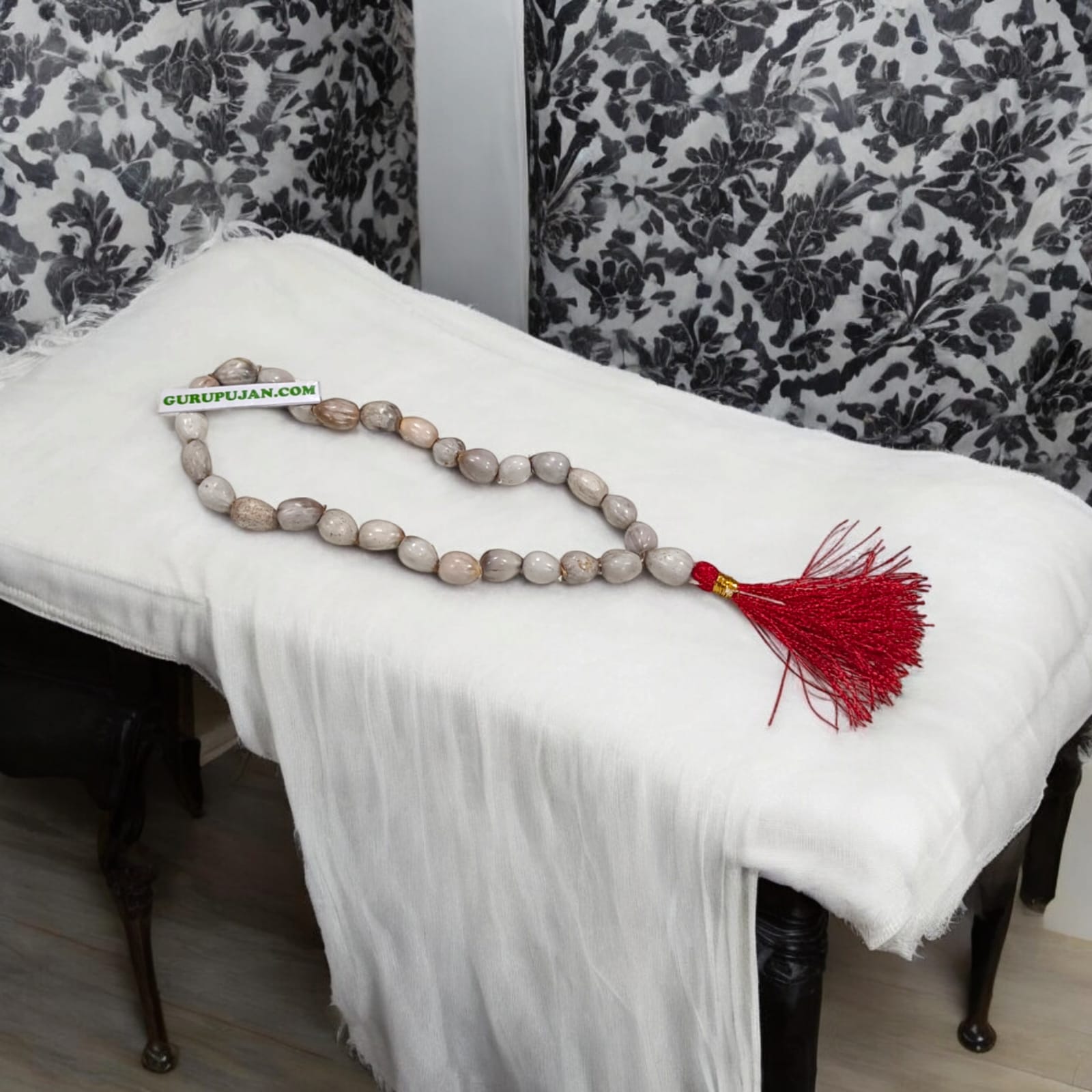 Original Vaijanti Mala with pure beads and lab certification for divine attraction and relationship improvement
