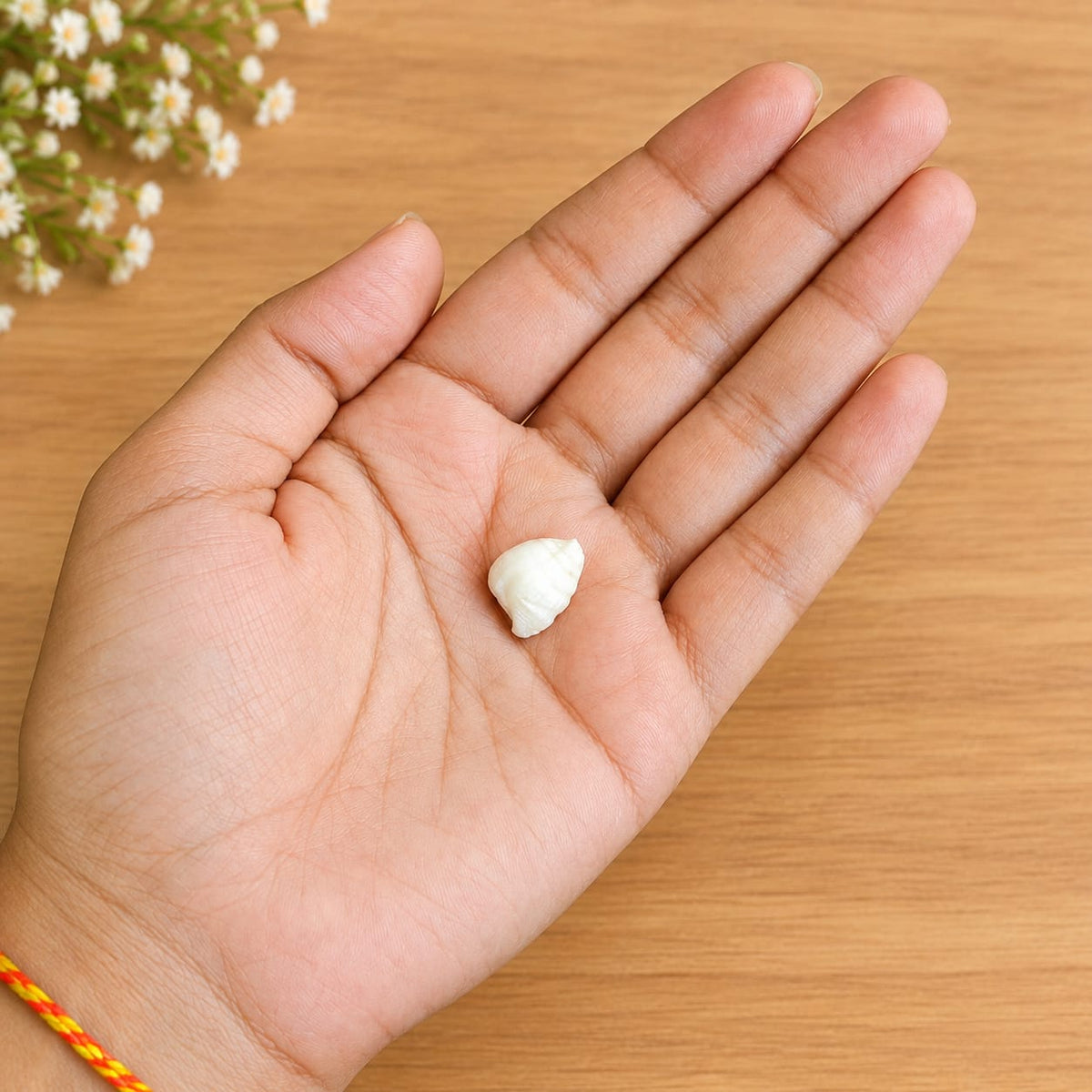 Original White Machhmani Natural Stone Without Pendant Lab Certified Gurupujan