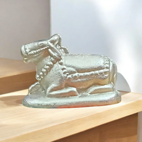 Parad Nandi Ji | 100% Genuine Mercury Nandi for Shivling | Lab Certified