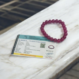 Pink Onyx Bracelet - interior design to make any feature walls, or decorative elements stand out - 8MM – Stretchable Bracelet