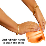 Pitambari Shining Powder for cleaning and polishing brass, copper, steel, and other metals, restoring their original shine and luster.