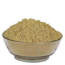 Pure Bel Patta Powder, made from Bael leaves, for spiritual rituals, health benefits, and Ayurvedic use.