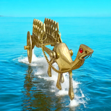 Pure Brass Camel Handicraft, a beautifully crafted camel figurine with detailed design, perfect for home decor or as a collectible item.

