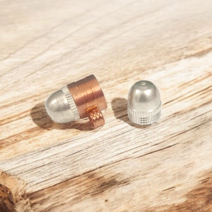 Pure Copper And Golden Metal Stylish Taweez | Spiritual Amulet With Free Bhojpatra Sheet For Taweez | Spiritual Taweez Set Of 5