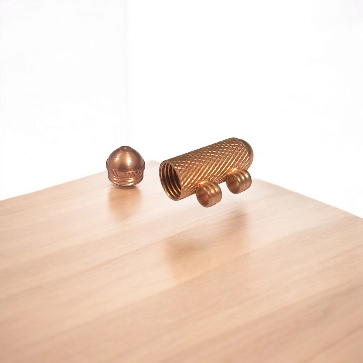 Pure Copper Metal Taweez With Free Bhojpatra Sheet | Spiritual Amulet Set Of 5