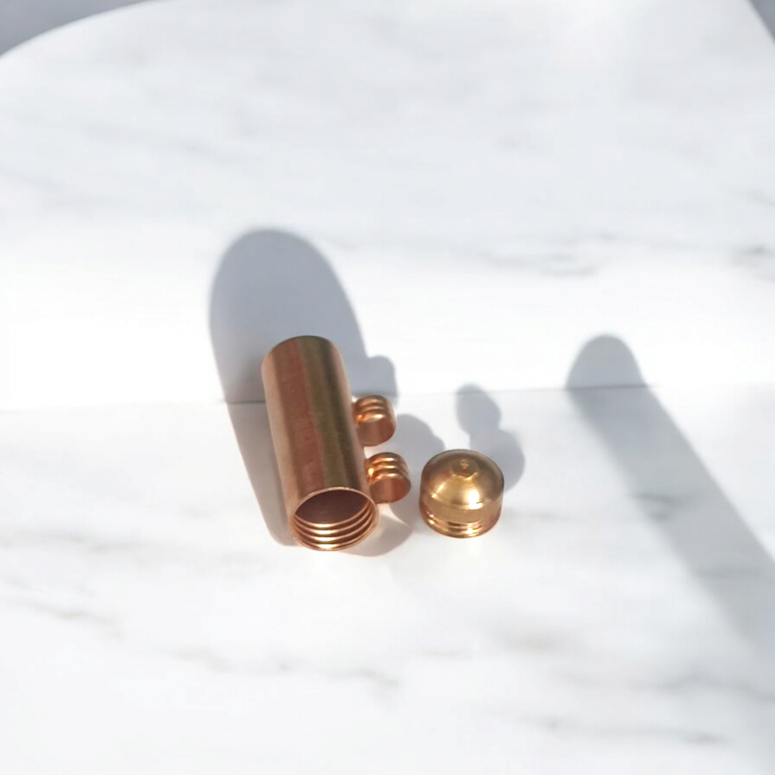 Pure Copper Taweez With Free Bhojpatra Sheet | Spiritual Taweez Set Of 5