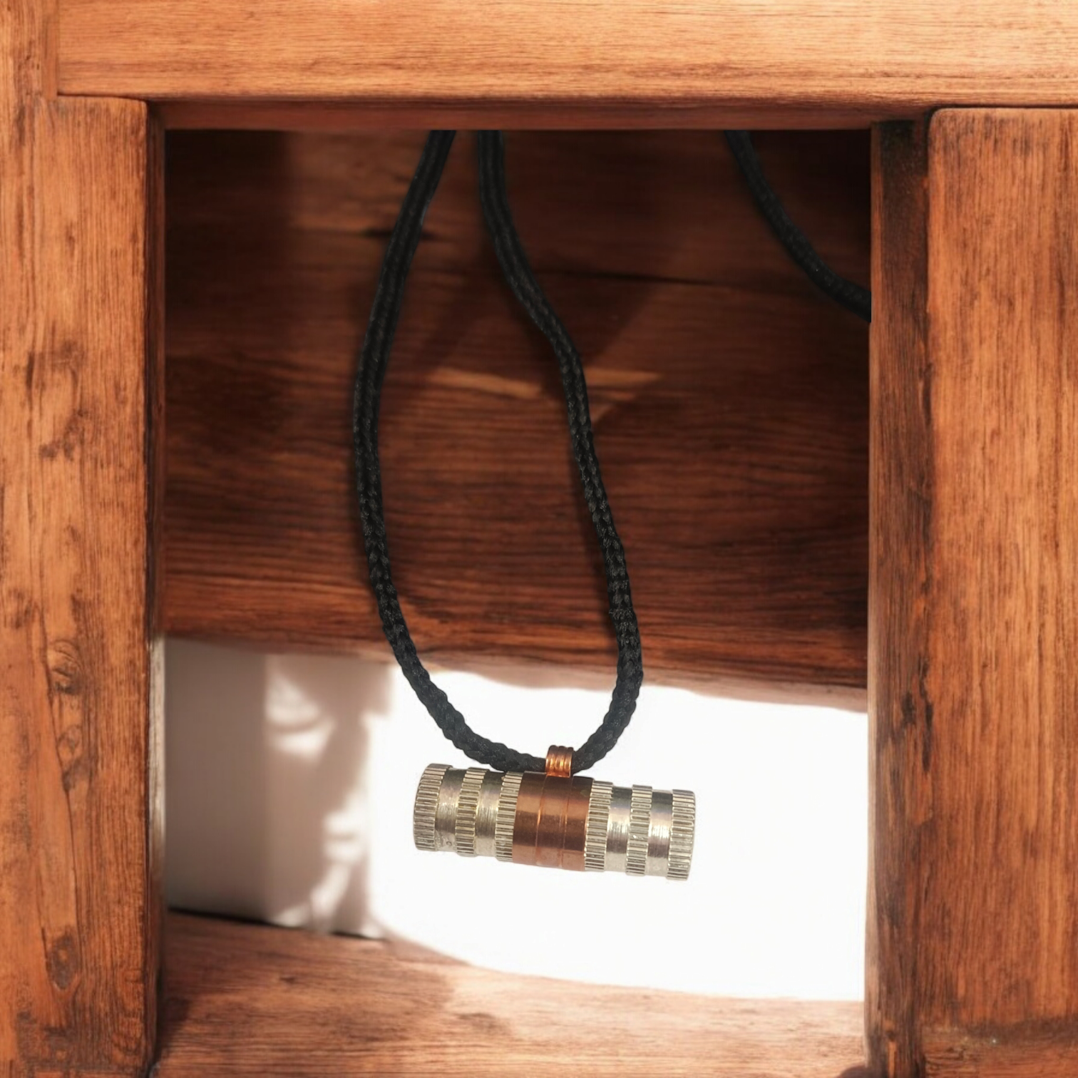 Pure Copper and Silver Taweez set of 5 spiritual amulets with free Bhojpatra Sheet, offering protection and spiritual healing.