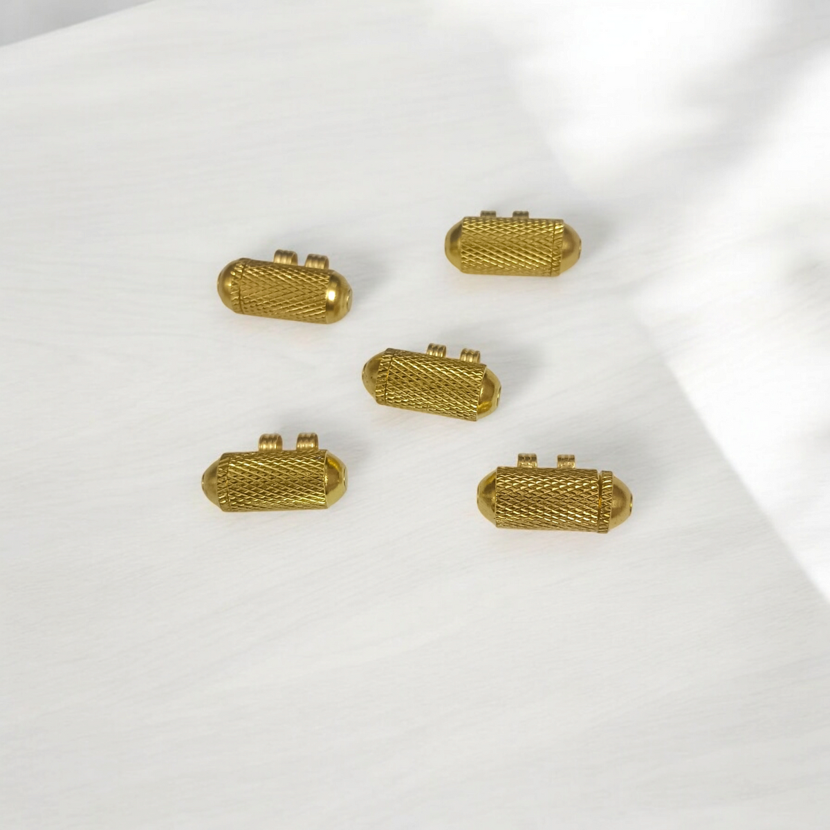 Pure Golden Metal Stylish Taweez | Spiritual Amulet With Free Bhojpatra Sheet For Taweez | Spiritual Taweez Set Of 5