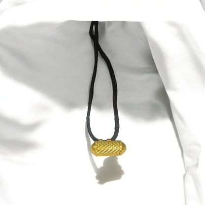 Pure Golden Metal Stylish Taweez | Spiritual Amulet With Free Bhojpatra Sheet For Taweez | Spiritual Taweez Set Of 5