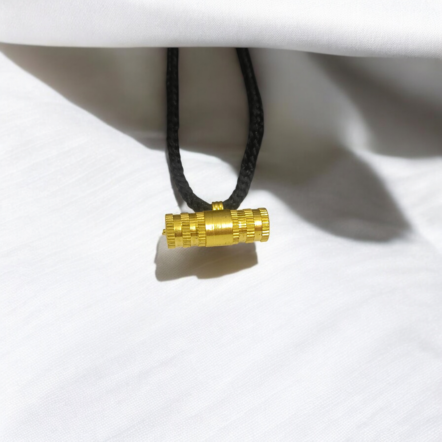 Pure Golden Metal Taweez with Free Bhojpatra Sheet | Spiritual Amulet Set of 5