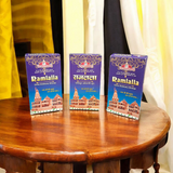 Ramlalla Extra Ordinary Dhoop by Grahshanti, 4-month pack, featuring aromatic incense sticks with a divine fragrance for pujas and meditation