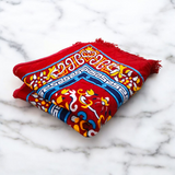 Red Pooja Aasan | 2X2 Feet | Lal Aasan For Mantra Japa | Set of 2