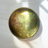 Sampoorna Shree Yantra On Tortoise - Magnifying Tortoise with Shree Yantra Engraving