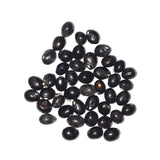 Set of 21 loose Gunja Seeds in red, white, and black colors, lab certified, ideal for creating malas, meditation, mantra chanting, and spiritual practices.