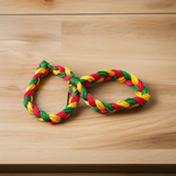 Set of 2 multicolor handmade spiritual thread bracelets – adjustable pooja kalawa dhaga for men, women, boys & girls