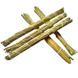 Set of 3 Kusha Mats for Ketu Havan and pooja, made from sacred Kusha Grass to purify and protect the space.