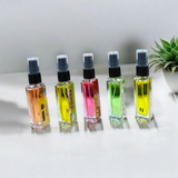 Set of Spray Attar – Chandan, Mogra, Gulab, Kewra, Shri, Shyam | Best Spray Itra | Natural Fragrance | 0% Alcohol – GuruPujan