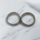Shani Challa Ring made from black horse shoe nails, set of 4 rings designed for men and women, offering protection from Shani Dosh and spiritual blessings.