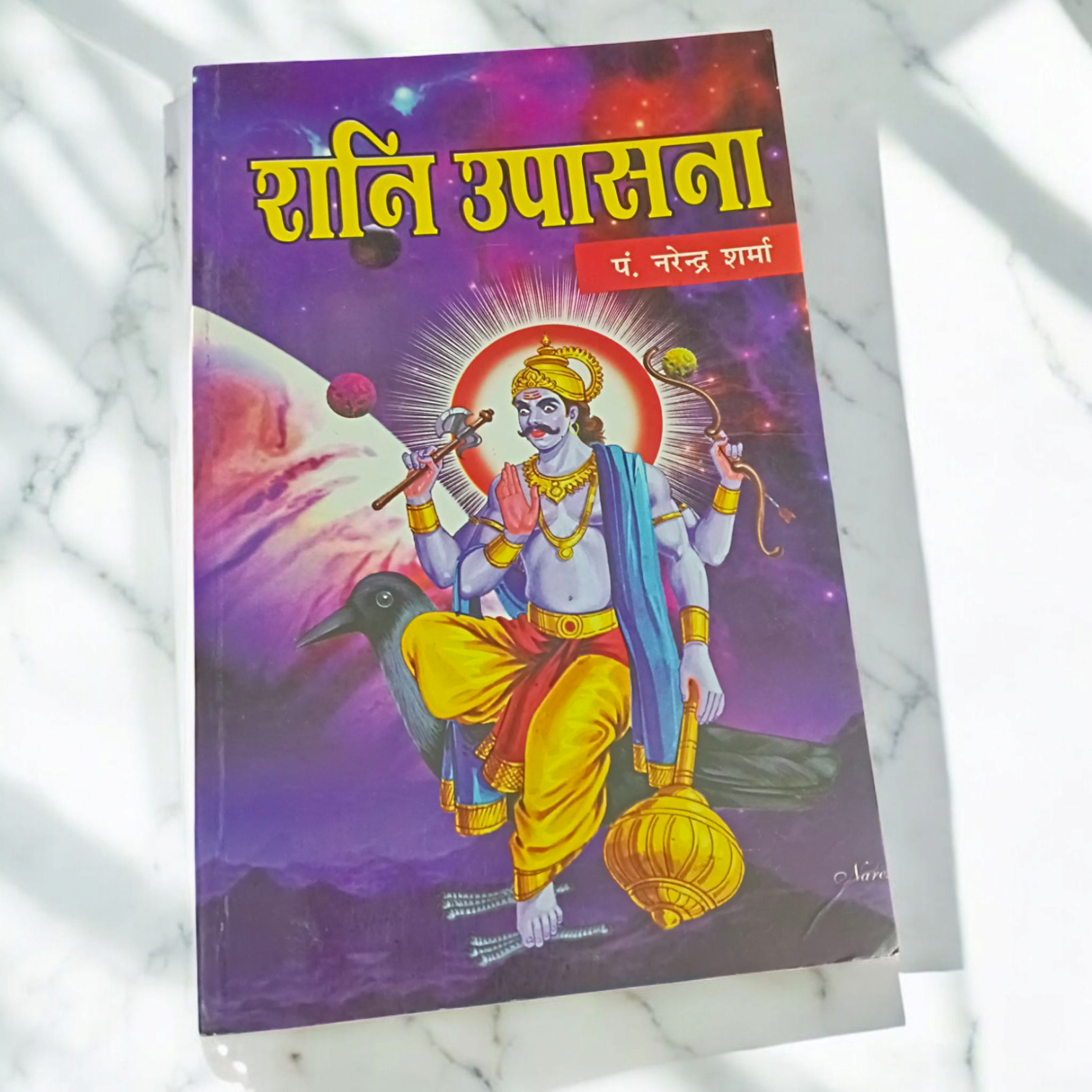 Shani Upasana Hindi Book with Hidden Information about Lord Shani's Worship and Astrological Insights