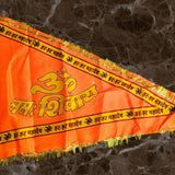 Shiv Ji Flag Om Namah Shivaay Saffron Bholenath Religious Flag 40x60 Inch for Temple Home Puja Decoration