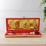 Shri Dhan Laxmi-Kuber Bhandari Yantra inscribed with divine symbols and mantras for attracting wealth, prosperity, and financial success