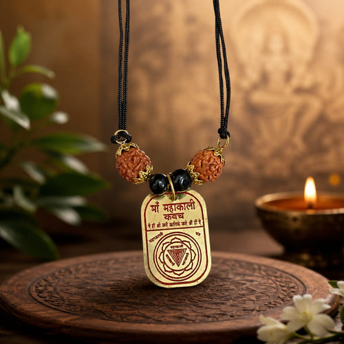 Sidh Kaali Kavach Maa Kali Yantra Locket for Protection & Positive Energy