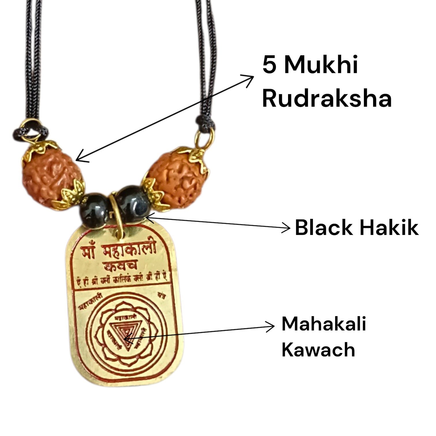 Sidh Kaali Kavach Maa Kali Yantra Locket for protection from negative energy evil eye spiritual pendant Gurupujan