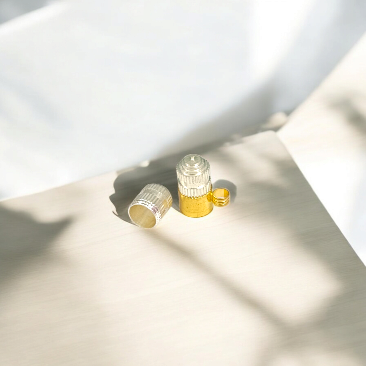 Silver And Brass Stylish Taweez | Spiritual Amulet With Free Bhojpatra Sheet For Taweez | Spiritual Taweez Set of 5