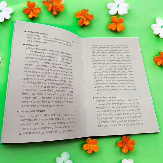 The Kalli Kitab Sidh Shri Kali Kitab in Hindi, offering deep spiritual practices, mantras, and remedies for worshipping Shri Kali and invoking her blessings.